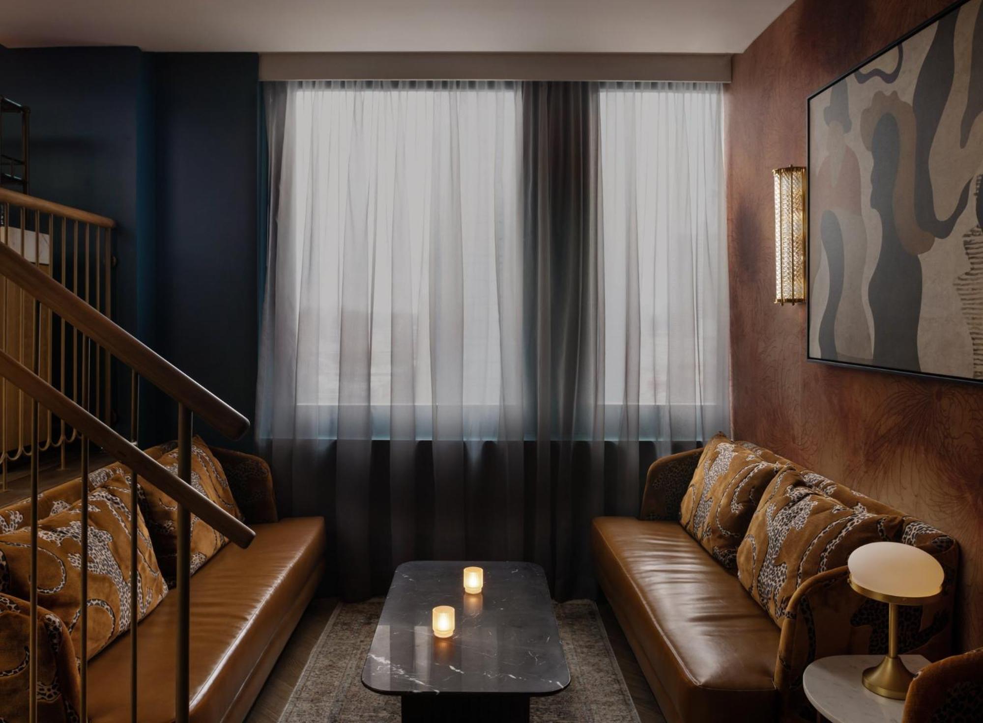 Kimpton Theta New York - Times Square By Ihg Hotel ภายนอก รูปภาพ The interior of the restaurant